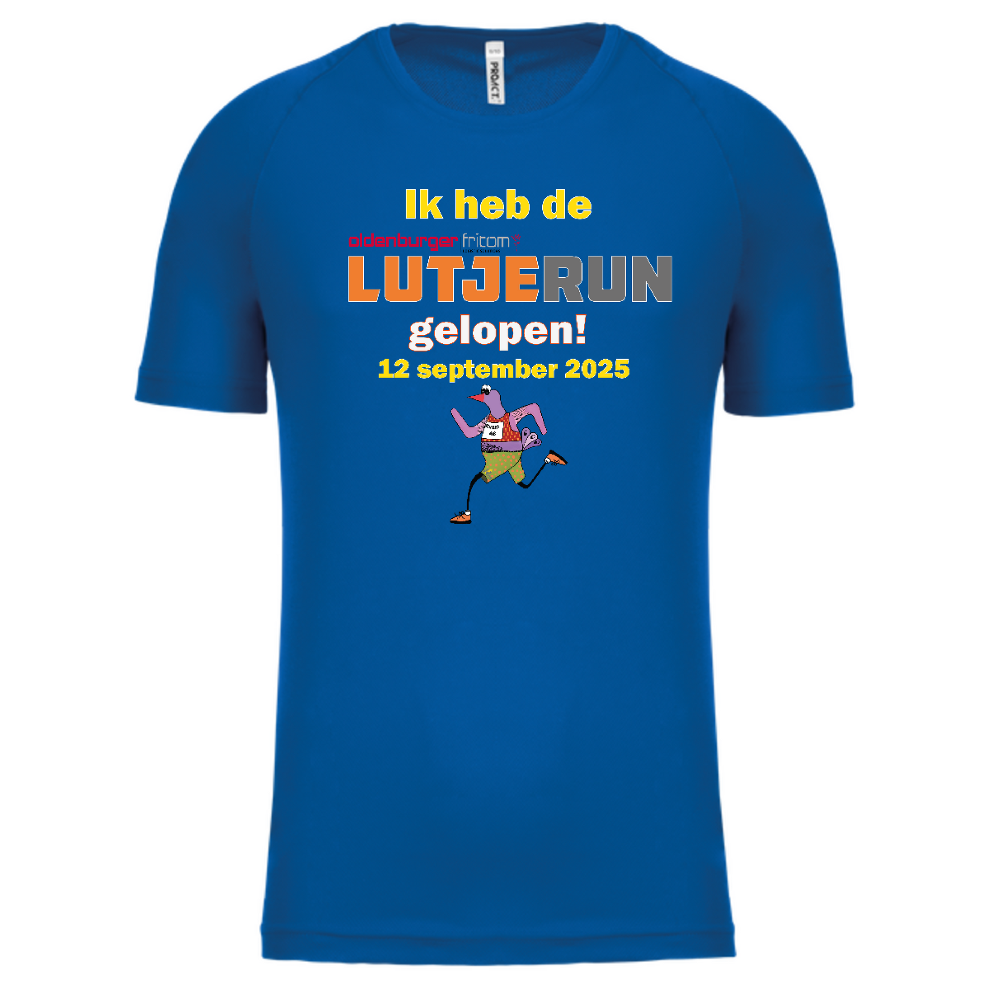 Lutje RUN - Kids sportshirt meisjes & jongens