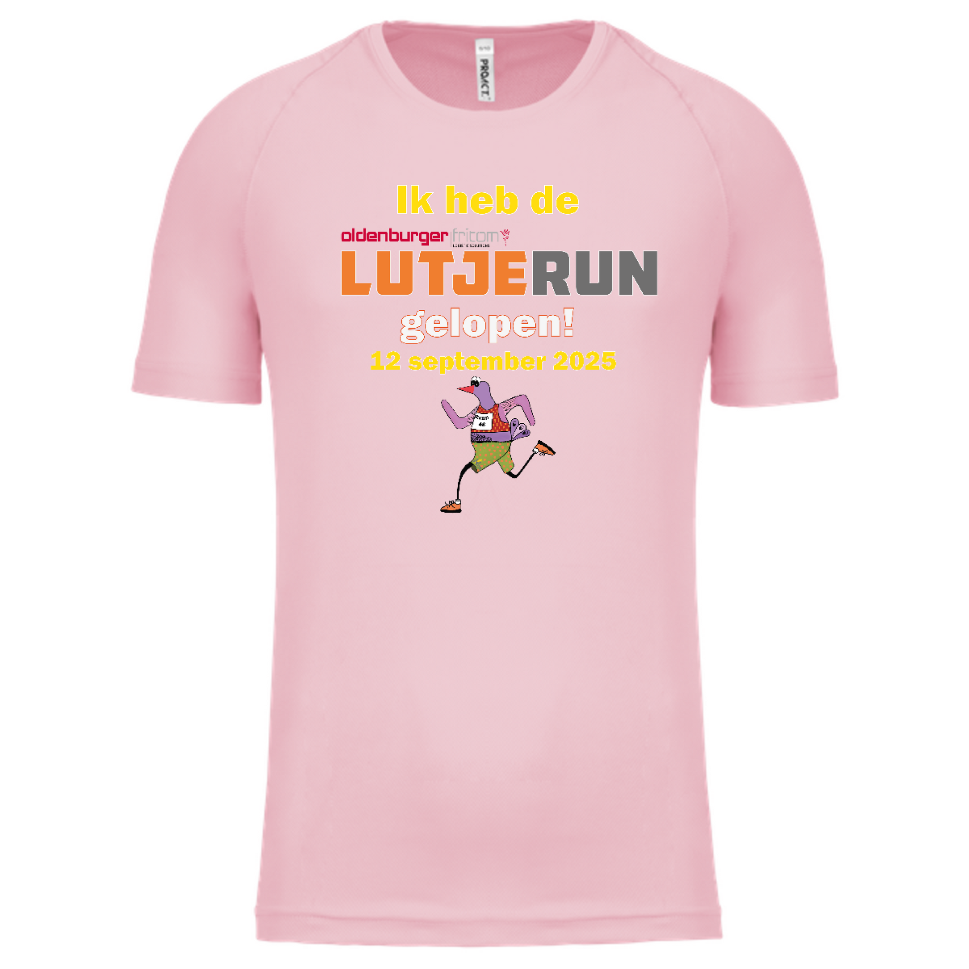 Lutje RUN - Kids sportshirt meisjes & jongens