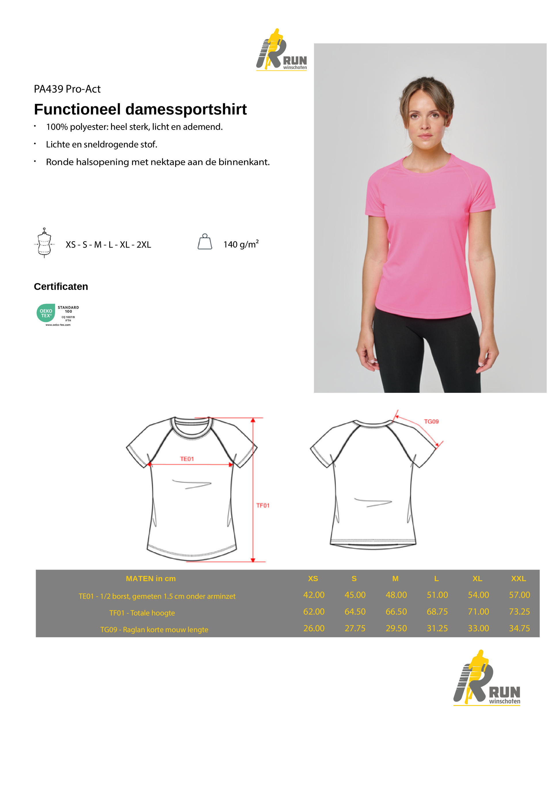DAMES - 5KM RUN - TURQUOISE